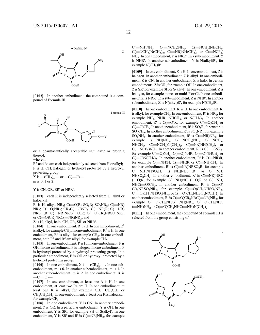 Carbapenem Antibacterials with Gram-Negative Activity - diagram, schematic, and image 13