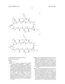 CYCLIC PEPTIDES AND USE AS MEDICINES diagram and image