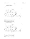 CYCLIC PEPTIDES AND USE AS MEDICINES diagram and image