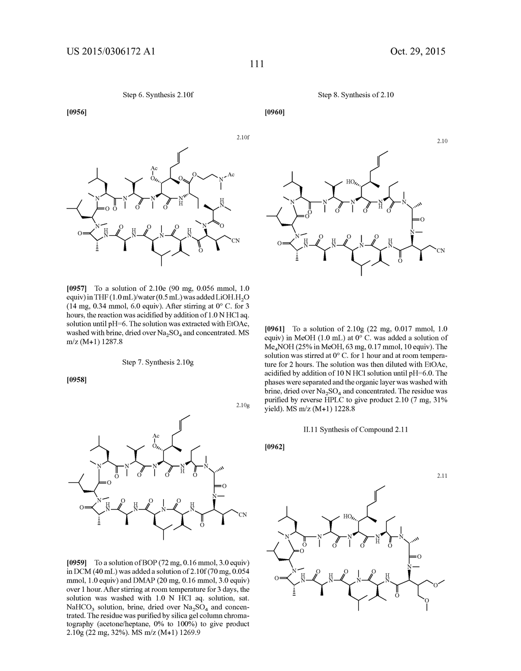 CYCLIC PEPTIDES AND USE AS MEDICINES - diagram, schematic, and image 111