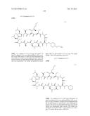 CYCLIC PEPTIDES AND USE AS MEDICINES diagram and image