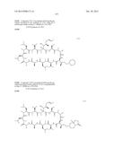 CYCLIC PEPTIDES AND USE AS MEDICINES diagram and image