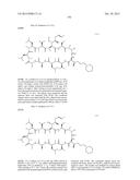 CYCLIC PEPTIDES AND USE AS MEDICINES diagram and image