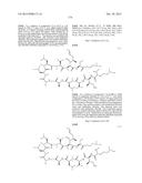 CYCLIC PEPTIDES AND USE AS MEDICINES diagram and image