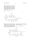 CYCLIC PEPTIDES AND USE AS MEDICINES diagram and image