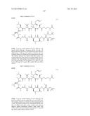 CYCLIC PEPTIDES AND USE AS MEDICINES diagram and image