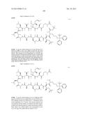 CYCLIC PEPTIDES AND USE AS MEDICINES diagram and image