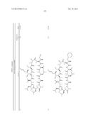 CYCLIC PEPTIDES AND USE AS MEDICINES diagram and image