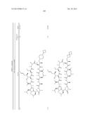 CYCLIC PEPTIDES AND USE AS MEDICINES diagram and image