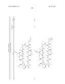 CYCLIC PEPTIDES AND USE AS MEDICINES diagram and image