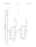 CYCLIC PEPTIDES AND USE AS MEDICINES diagram and image