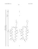 CYCLIC PEPTIDES AND USE AS MEDICINES diagram and image