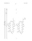 CYCLIC PEPTIDES AND USE AS MEDICINES diagram and image