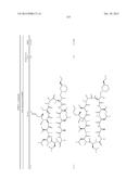 CYCLIC PEPTIDES AND USE AS MEDICINES diagram and image