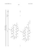 CYCLIC PEPTIDES AND USE AS MEDICINES diagram and image