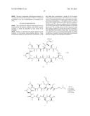 CYCLIC PEPTIDES AND USE AS MEDICINES diagram and image