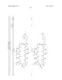 CYCLIC PEPTIDES AND USE AS MEDICINES diagram and image