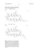 CYCLIC PEPTIDES AND USE AS MEDICINES diagram and image