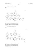 CYCLIC PEPTIDES AND USE AS MEDICINES diagram and image