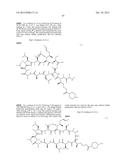 CYCLIC PEPTIDES AND USE AS MEDICINES diagram and image