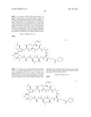 CYCLIC PEPTIDES AND USE AS MEDICINES diagram and image