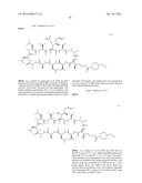 CYCLIC PEPTIDES AND USE AS MEDICINES diagram and image