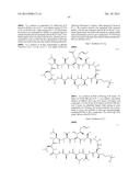 CYCLIC PEPTIDES AND USE AS MEDICINES diagram and image