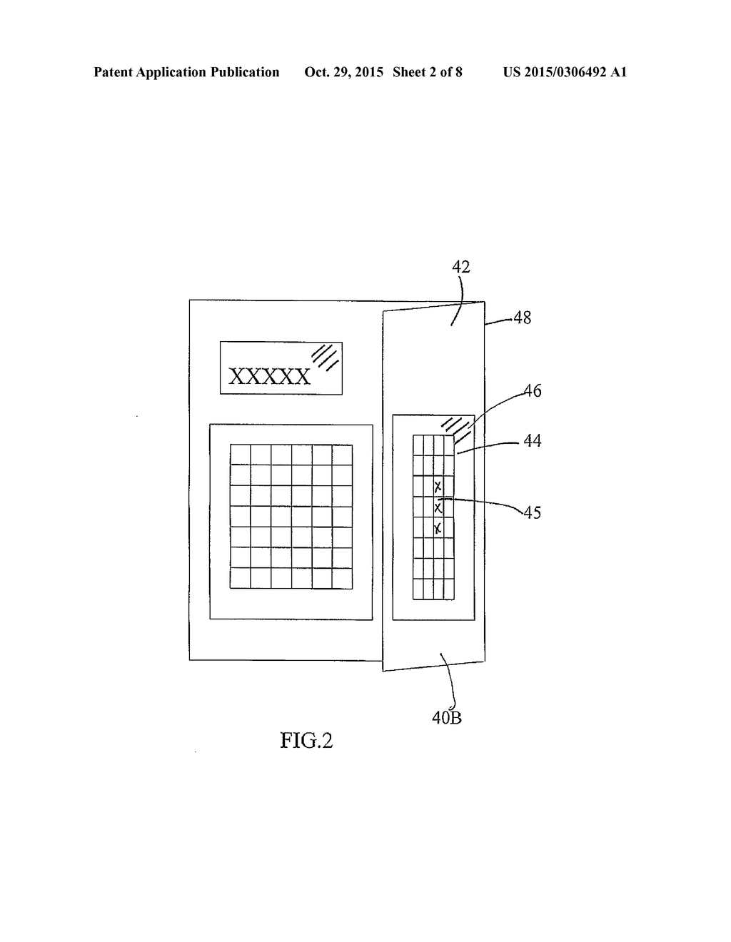 Method of Playing a Game Ticket with a Folding Action - diagram, schematic, and image 03