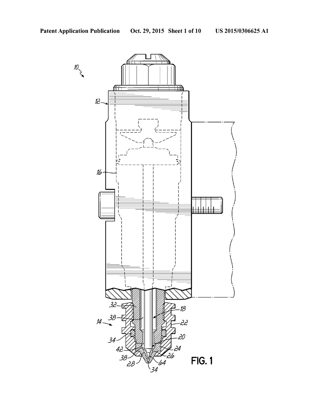 METHOD FOR DISPENSING AN ADHESIVE - diagram, schematic, and image 02