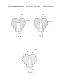 METHODS OF FORMING BODIES FOR EARTH-BORING DRILLING TOOLS COMPRISING     MOLDING AND SINTERING TECHNIQUES diagram and image