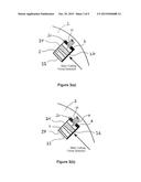 GEAR CUTTER WITH RADIAL ADJUSTABILITY OF SQUARE OR RECTANGULAR STICK     BLADES diagram and image