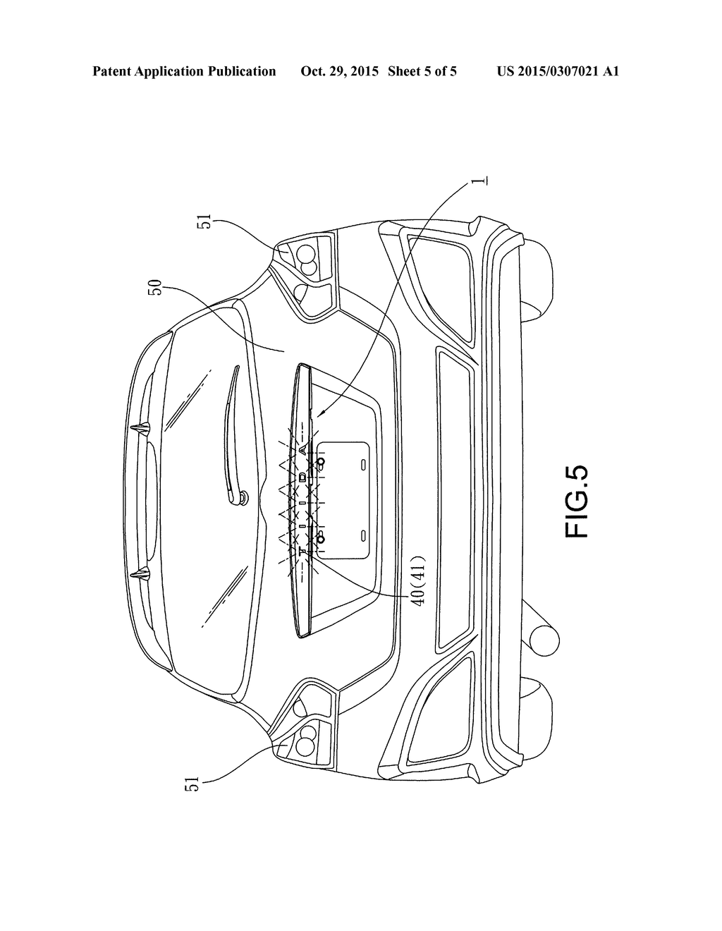 ELECTROPLATING LIGHT-TRANSMISSIVE DECORATION PANEL FOR REAR LICENSE PLATE - diagram, schematic, and image 06