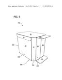 POLYGONAL CONTAINER AND BLANK FOR MAKING THE SAME diagram and image