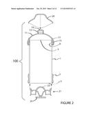 LEAK-FREE AIRLESS CONTAINER HAVING PISTON DEVICE diagram and image