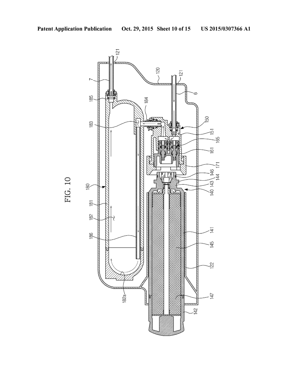 WATER FILTER DEVICE AND REFRIGERATOR HAVING THE SAME - diagram, schematic, and image 11