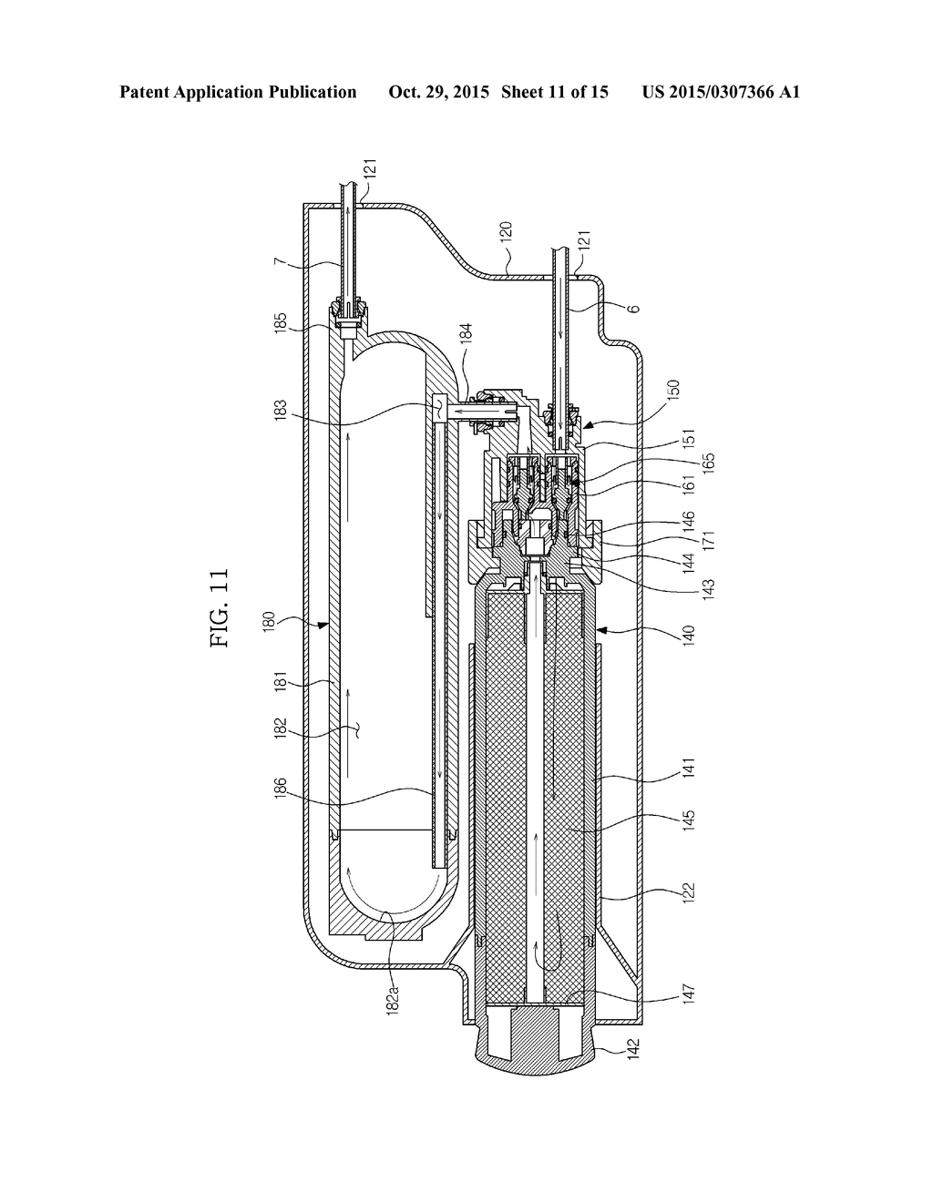 WATER FILTER DEVICE AND REFRIGERATOR HAVING THE SAME - diagram, schematic, and image 12