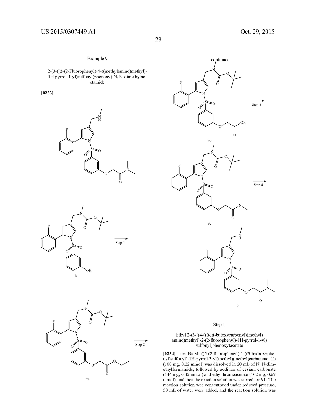 PYRROLE SULFONAMIDE DERIVATIVE, PREPARATION METHOD FOR SAME, AND MEDICAL     APPLICATION THEREOF - diagram, schematic, and image 30