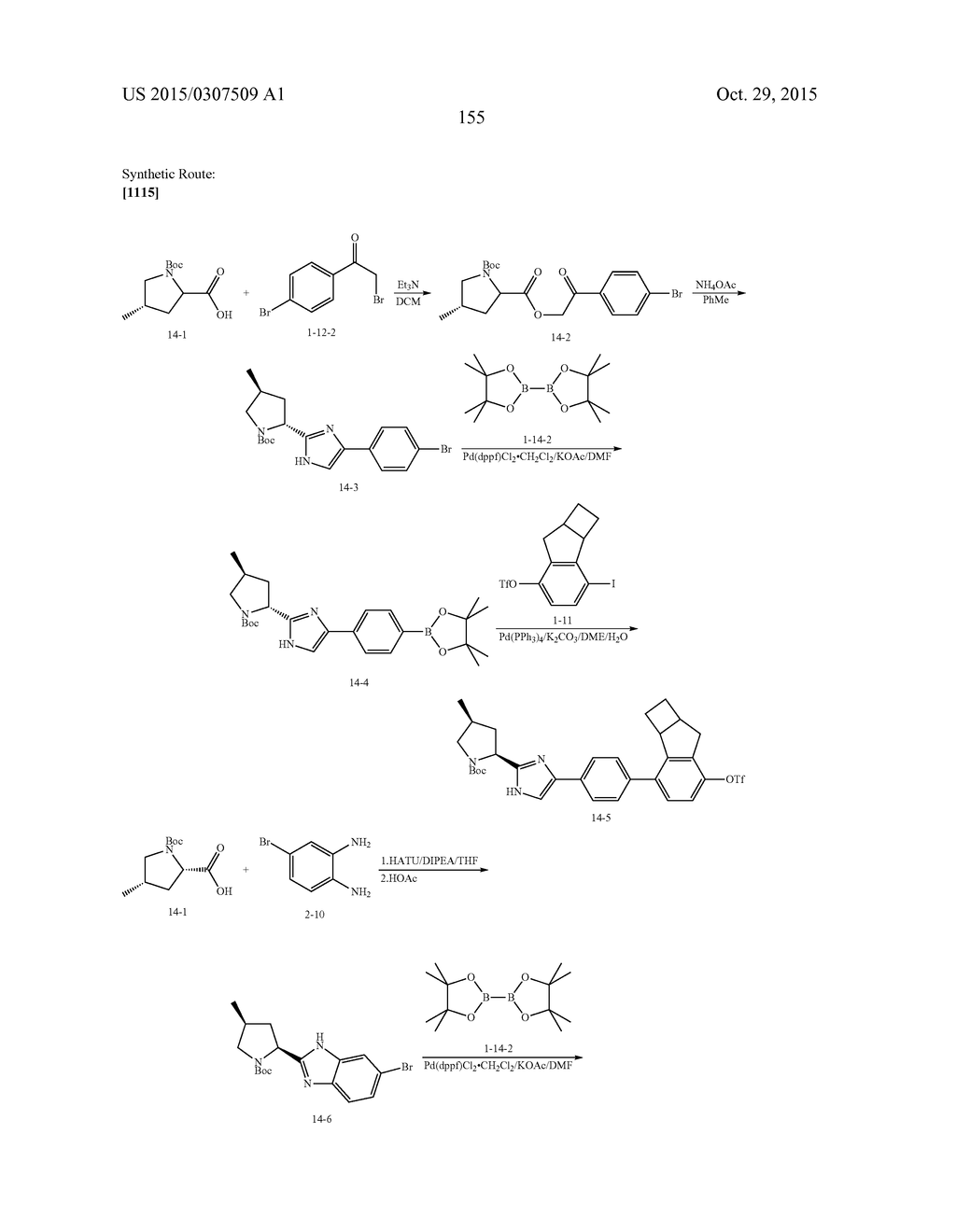 FUSED RING COMPOUNDS AS HEPATITIS C VIRUS INHIBITORS, PHARMACEUTICAL     COMPOSITIONS AND USES THEREOF - diagram, schematic, and image 156