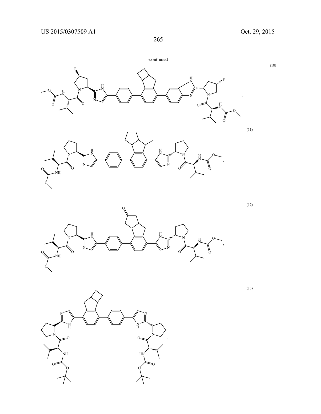 FUSED RING COMPOUNDS AS HEPATITIS C VIRUS INHIBITORS, PHARMACEUTICAL     COMPOSITIONS AND USES THEREOF - diagram, schematic, and image 266
