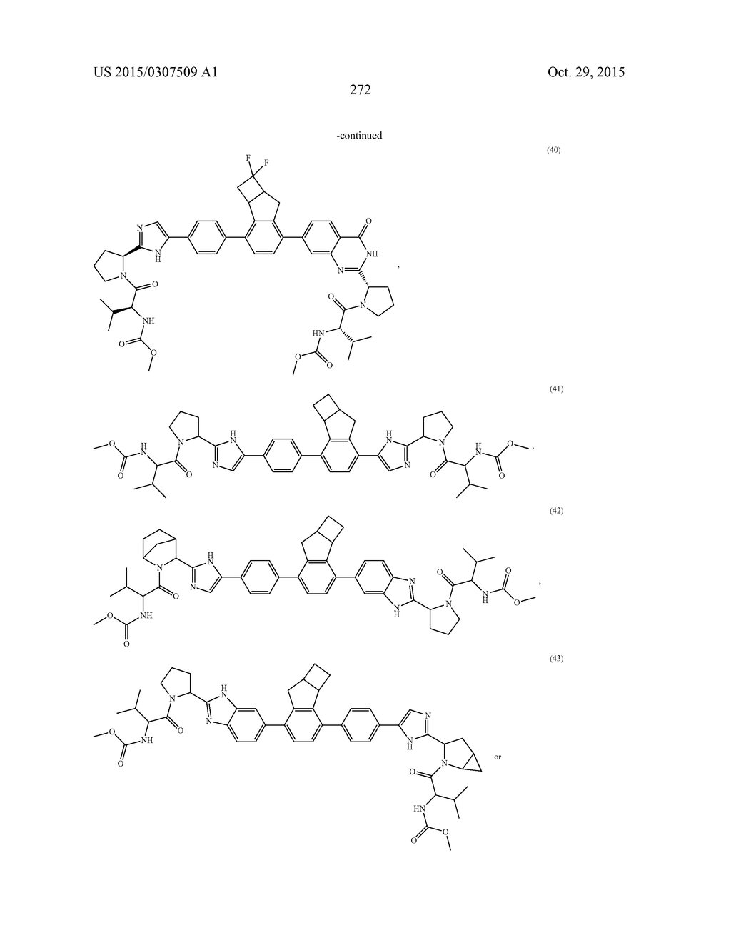 FUSED RING COMPOUNDS AS HEPATITIS C VIRUS INHIBITORS, PHARMACEUTICAL     COMPOSITIONS AND USES THEREOF - diagram, schematic, and image 273