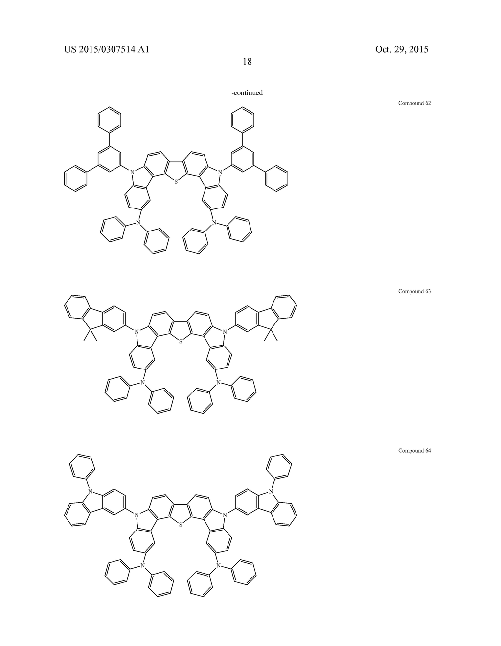 COMPOUND CONTAINING 5-MEMBERED HETEROCYCLES, ORGANIC ELECTRONIC DEVICE     USING SAME, AND TERMINAL COMPRISING THE LATTER - diagram, schematic, and image 25