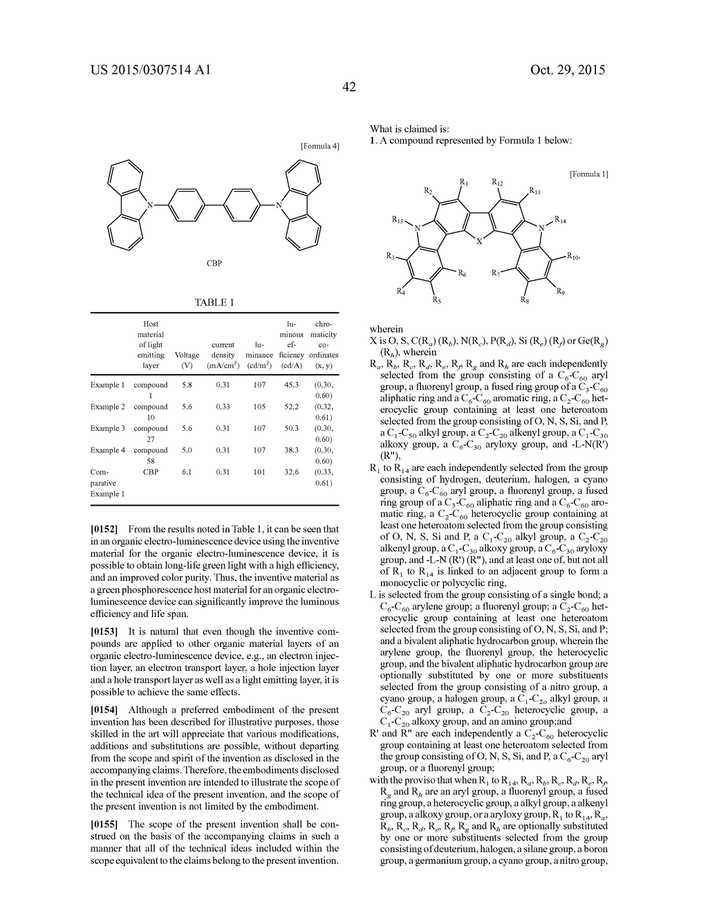 COMPOUND CONTAINING 5-MEMBERED HETEROCYCLES, ORGANIC ELECTRONIC DEVICE     USING SAME, AND TERMINAL COMPRISING THE LATTER - diagram, schematic, and image 49