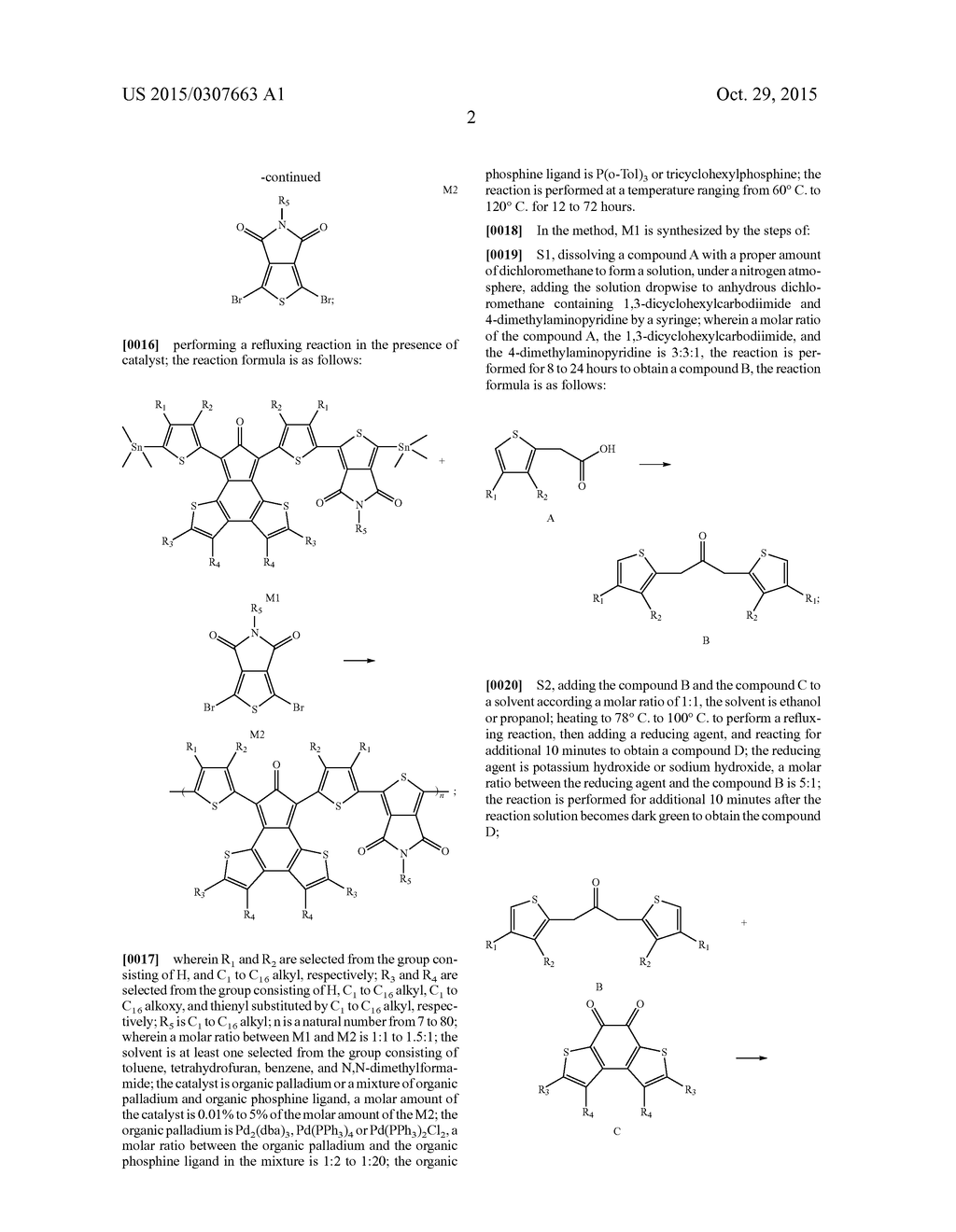 BENZODITHIOPHENE BASED COPOLYMER CONTAINING THIOPHENE PYRROLEDIONE UNITS     AND PREPARING METHOD AND APPLICATIONS THEREOF - diagram, schematic, and image 06