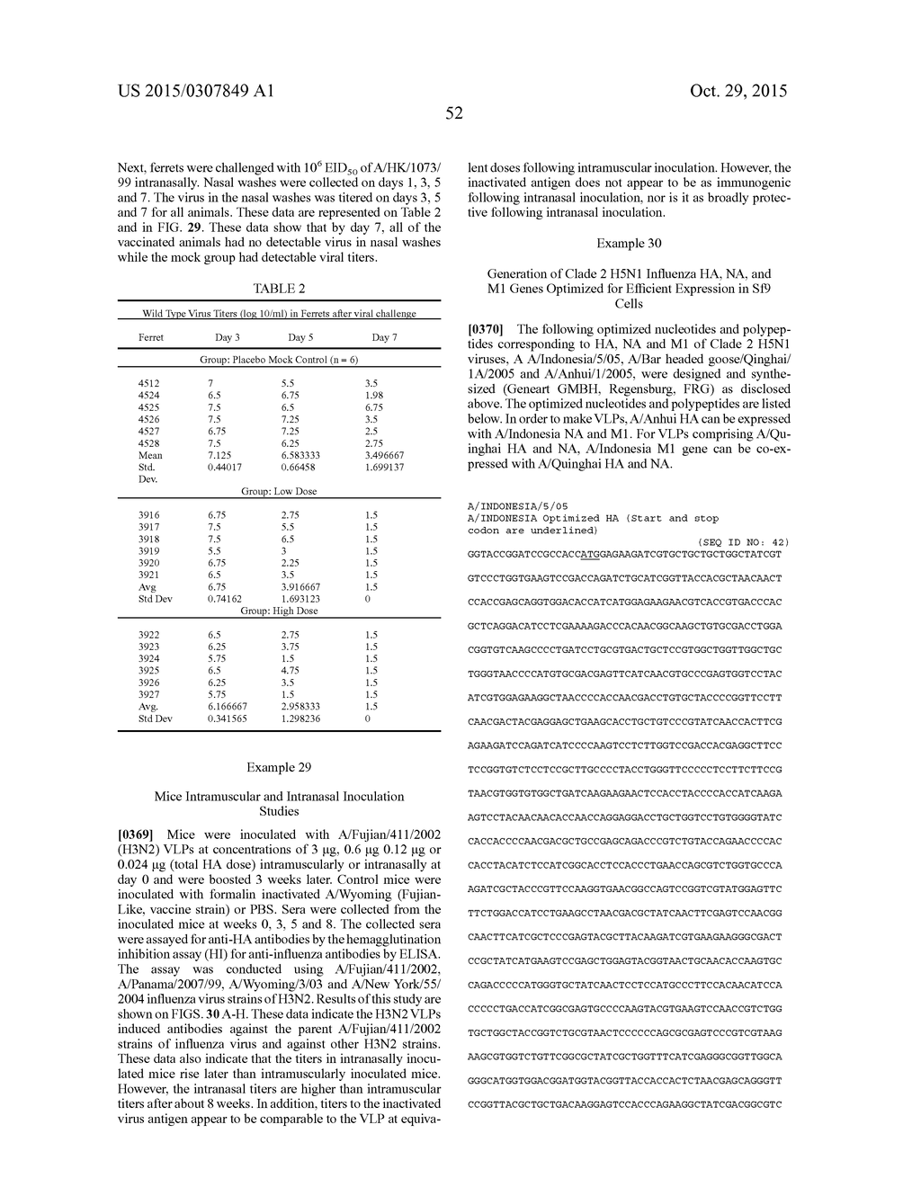 HIGHLY EFFICIENT INFLUENZA MATRIX (M1) PROTEINS - diagram, schematic, and image 124