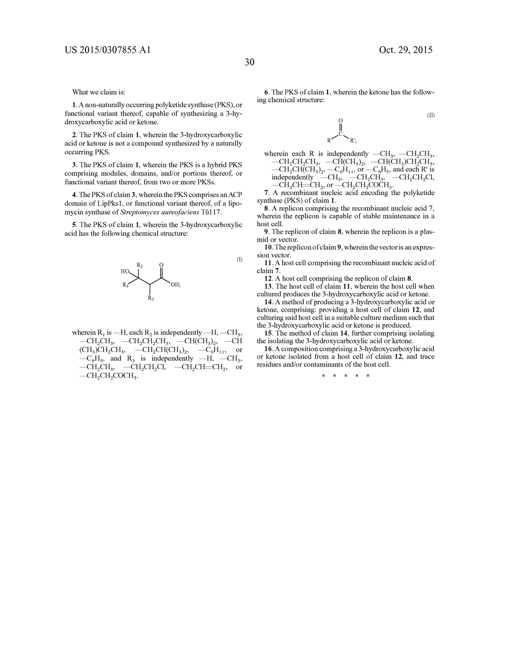 Producing 3-Hydroxycarboxylic Acid and Ketone Using Polyketide Synthases - diagram, schematic, and image 49