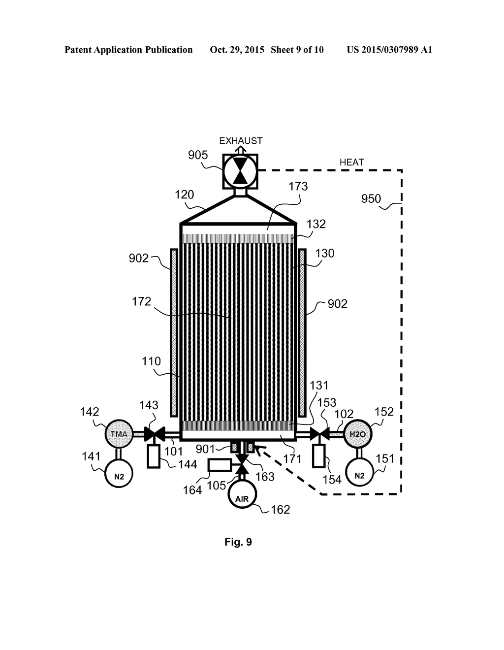 ATOMIC LAYER DEPOSITION METHOD AND APPARATUSES - diagram, schematic, and image 10