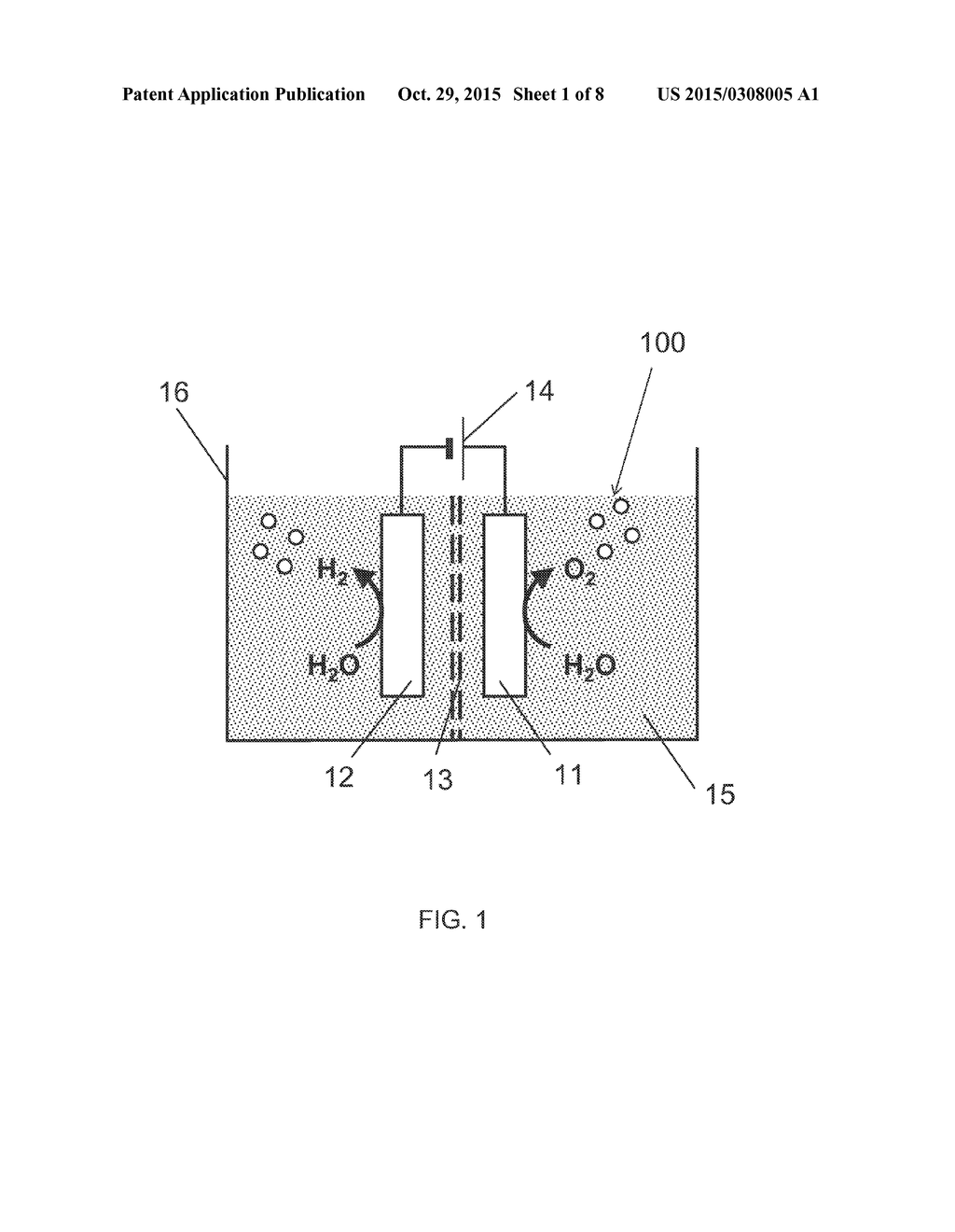 METHOD FOR GENERATING OXYGEN, AND WATER ELECTROLYSIS DEVICE - diagram, schematic, and image 02