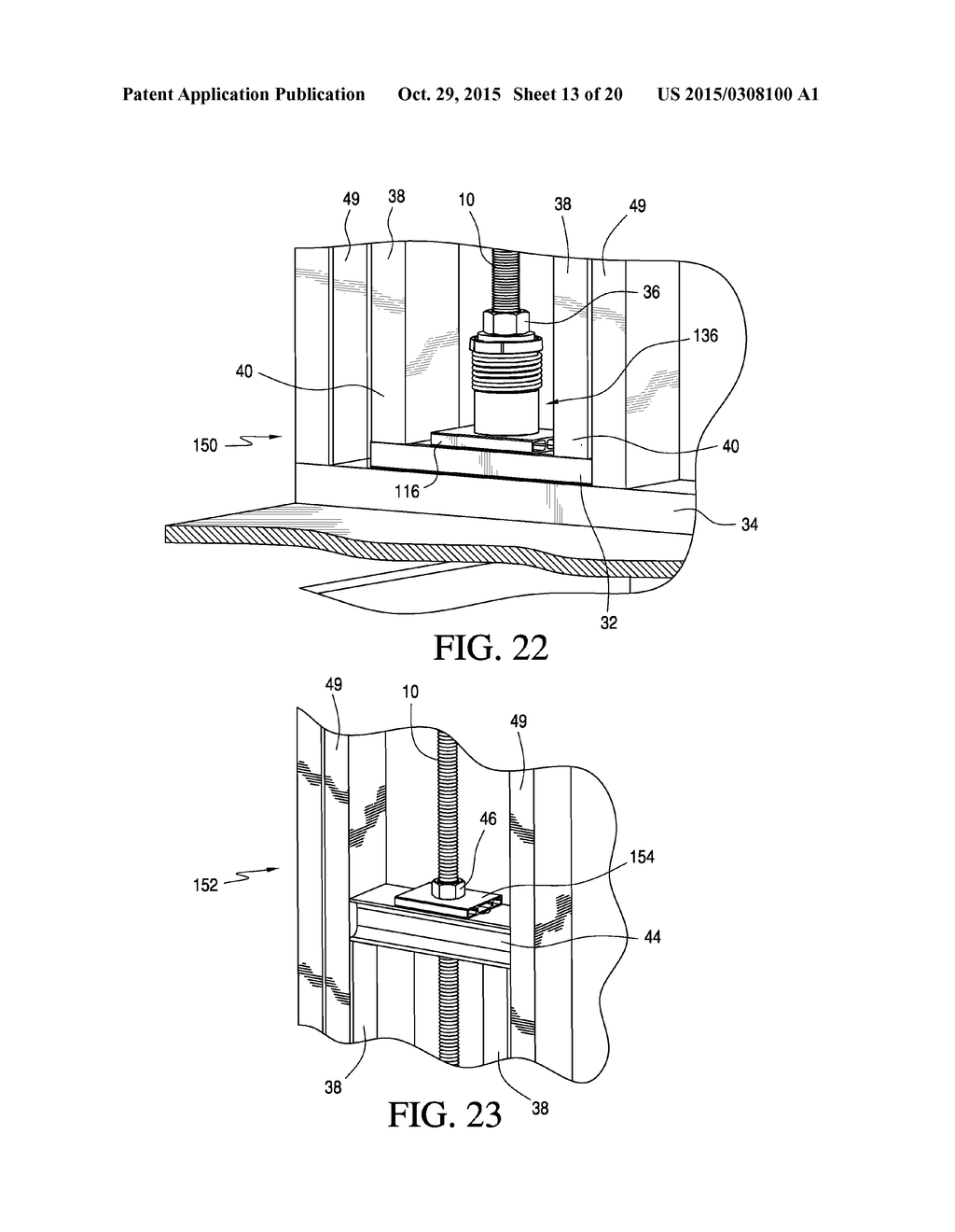 Hold Down System Using Hollow Bearing Members - diagram, schematic, and image 14