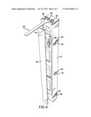 FRONT ADJUSTABLE WALL PANEL MOUNTING DEVICE diagram and image