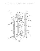 FRONT ADJUSTABLE WALL PANEL MOUNTING DEVICE diagram and image